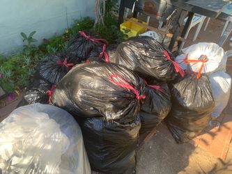Lots of lots of clothing men women pick up today