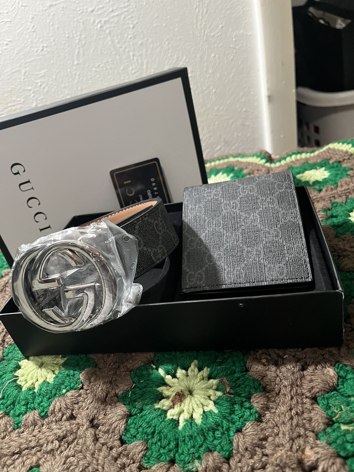 Gucci Belt & Wallet Set🔥