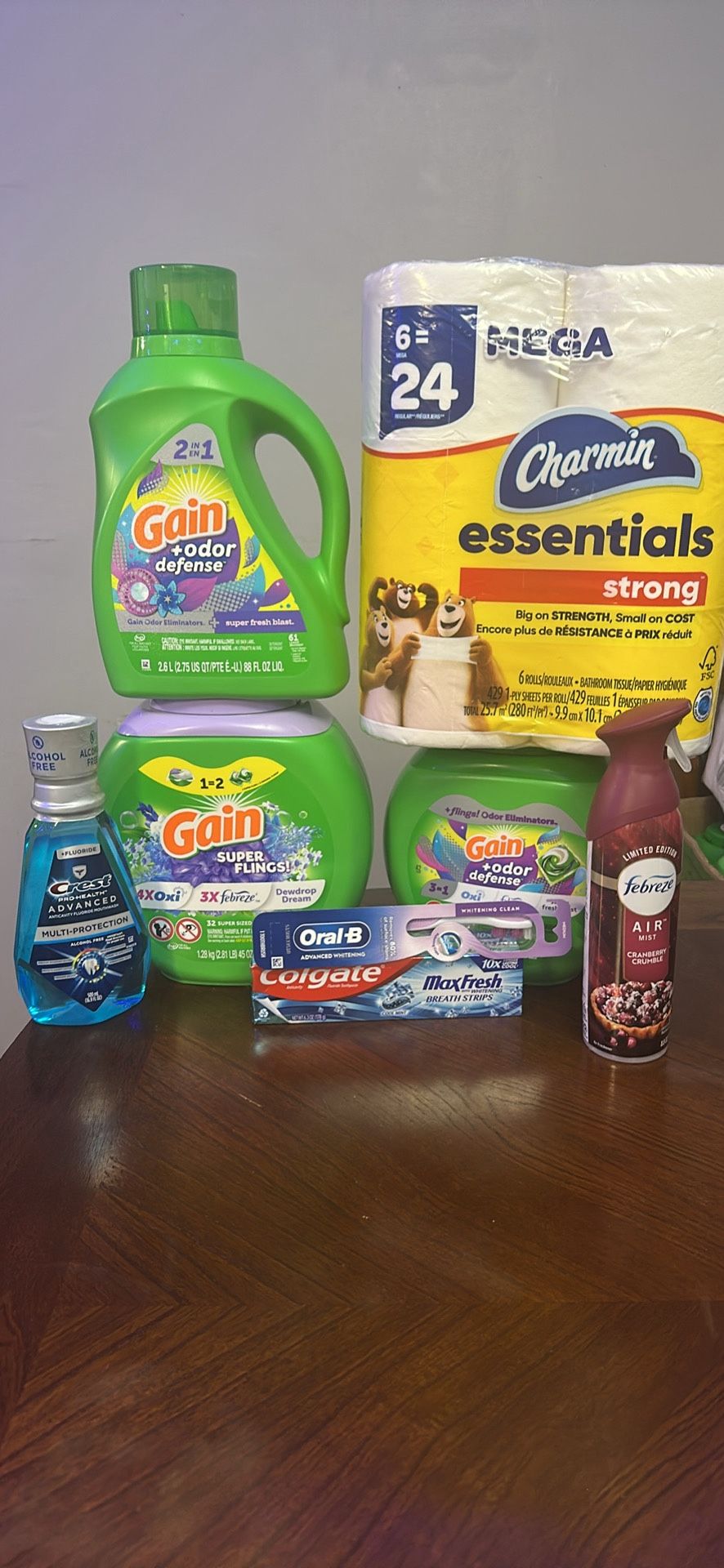 3 Gain Bundle And Charmin