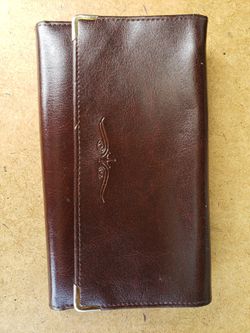 Vinyl  wallet not a name brand