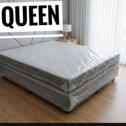 NEW Mattress Queen Size Regular With Box Spring // Offer  🚚