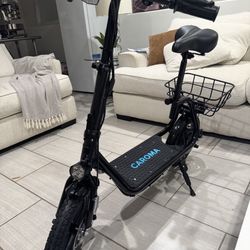 caroma peak 500w electric scooter 