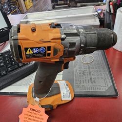 96091 Ridgid R86115 **TOOL ONLY ** 18v Lithium Ion Brushless 1/2" Drill Driver No Battery Or Charger 588278