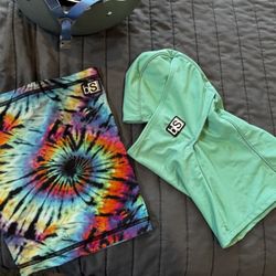 black strap neck gaiters 