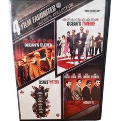 Four Film Favorites: Ocean's Collection (Ocean's Eleven 2001 / Ocean's Twelve /   This DVD collection features four fan-favorite movies that are sure 