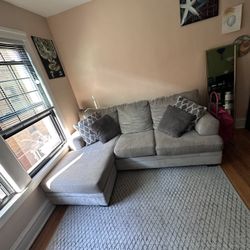 Used Couch / Sofa And Rug 