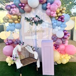 Baby Shower Balloons Arch