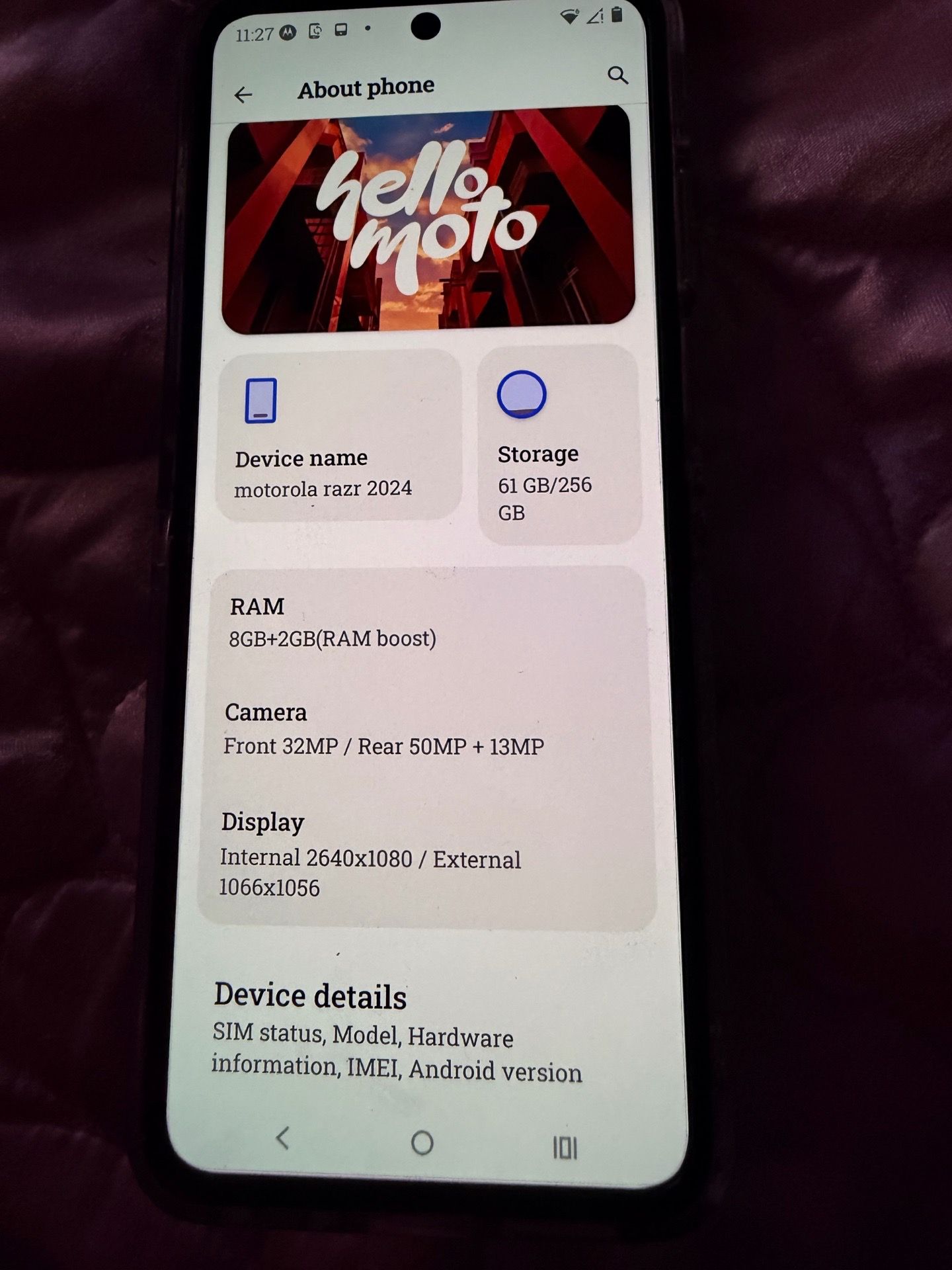motorola razr 2024