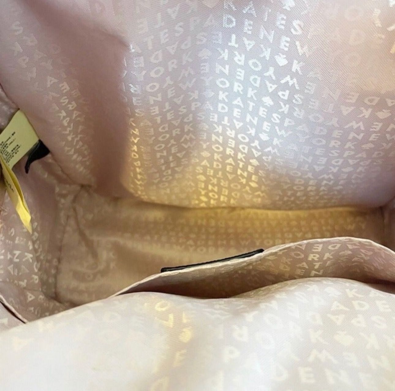 Kate Spade Haven Lane Sammi Backpack WKRU4790 Pink Glitter Dot Coated Canvas Kate Spade Haven Lane Sammi Backpack WKRU4790 Pink Glitter  main image 2