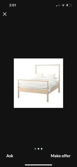 Ikea gjora queen size bed frame