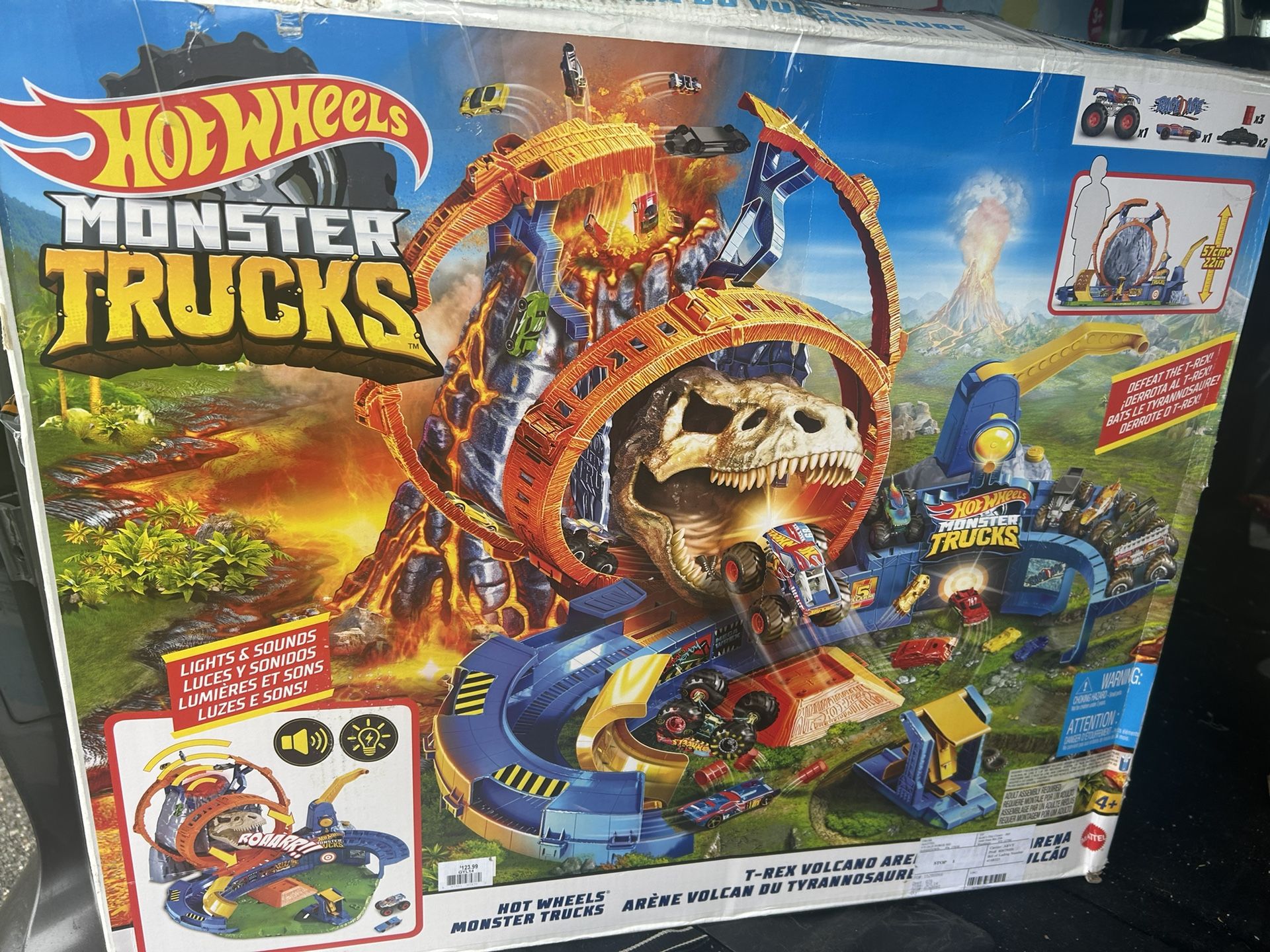 Hot Wheels Monster Truck Set New