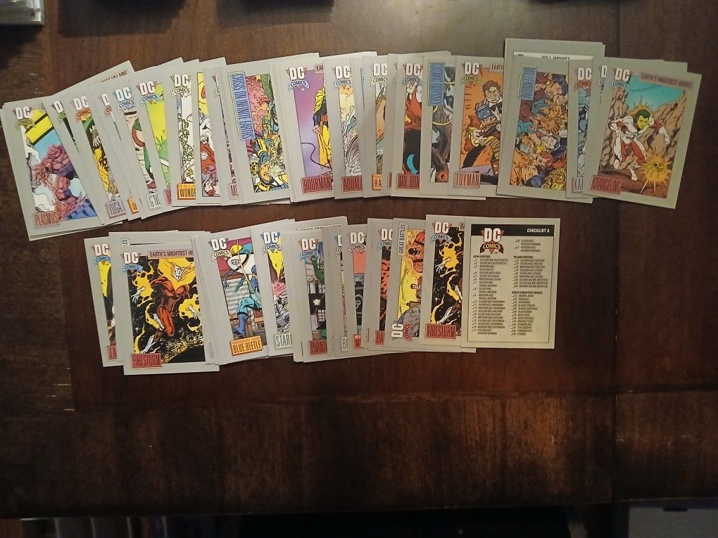 Dc Comics Cards