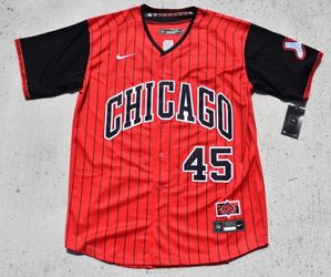 White Sox jersey. Red. Michael Jordan