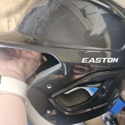 Boys Black Easton Baseball Helmet