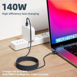 140W USB-C Braided Fast Charging Cable