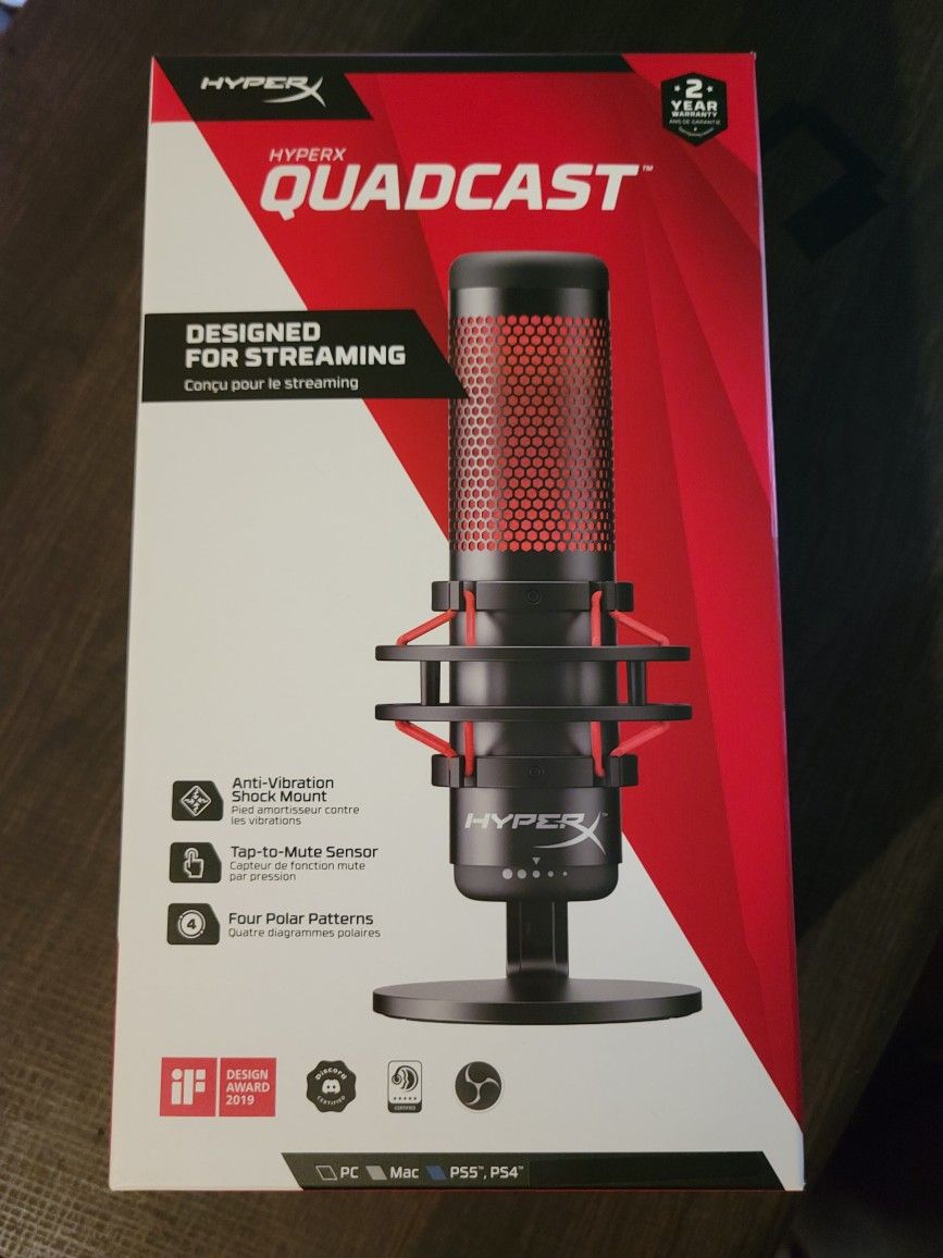 HyperX Quadcast USB Mic