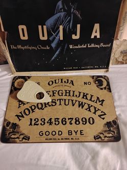 Vintage William Fuld Ouija Board with Planchette