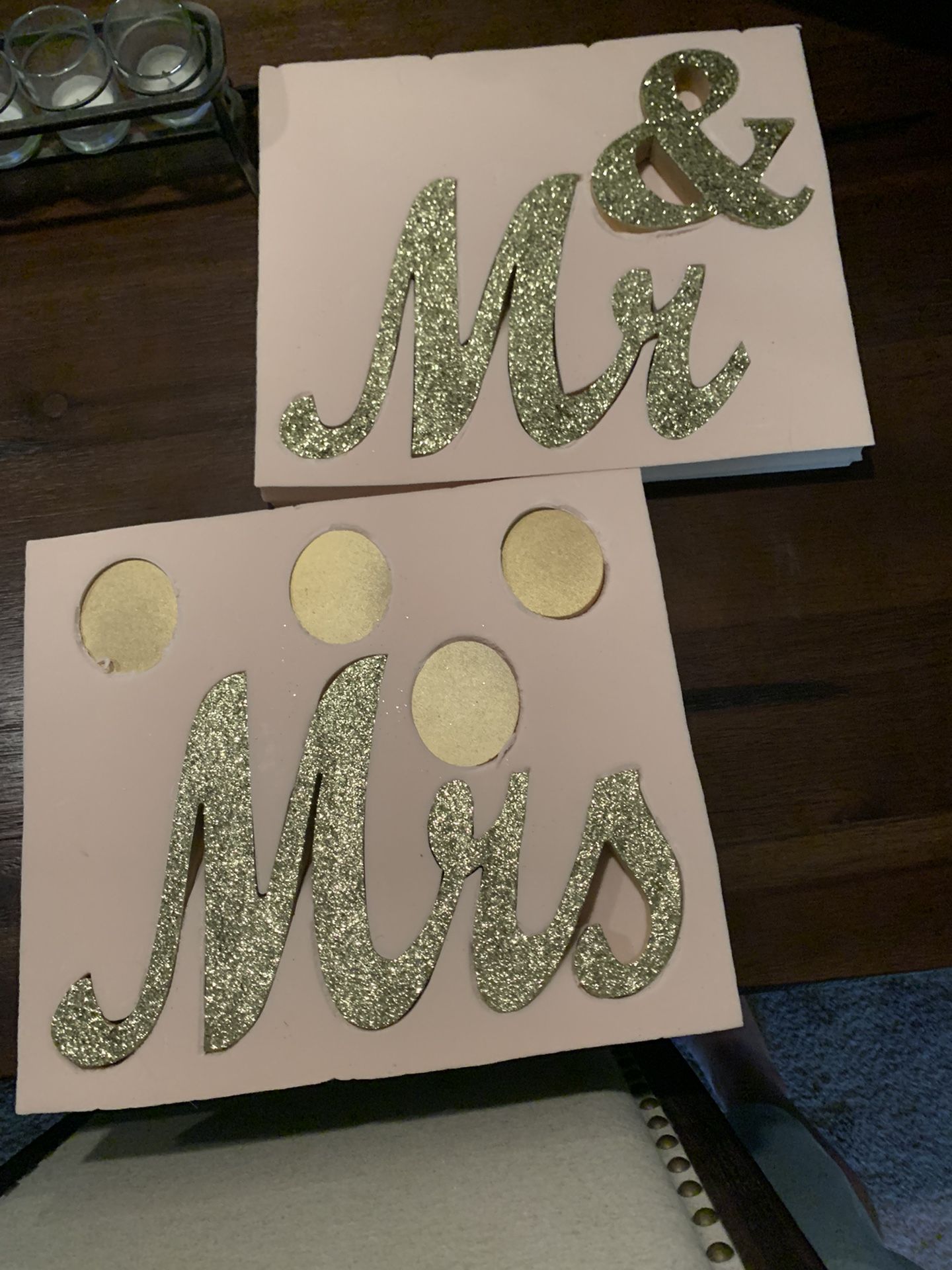 Mr And Mrs Sign