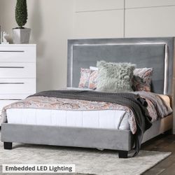 Queen Size Bed Frame W/ Mattress