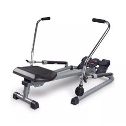 Rowing Machine Foldable for Home Use Hydraulic Rowing Machine with LCD Monitor