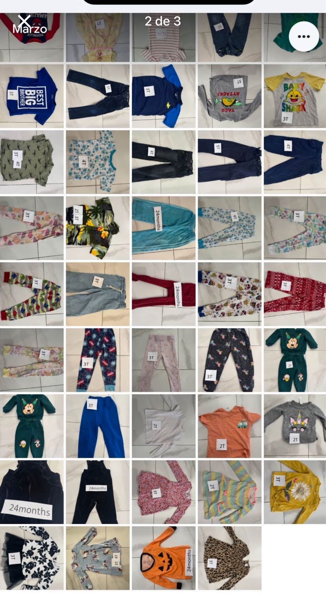 Boys' and girls' clothing