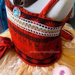 Cute Little Moana Birthday Dress For A 3 Years Old