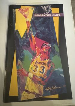 Los Angeles Lakers 1984-85 Media Guide