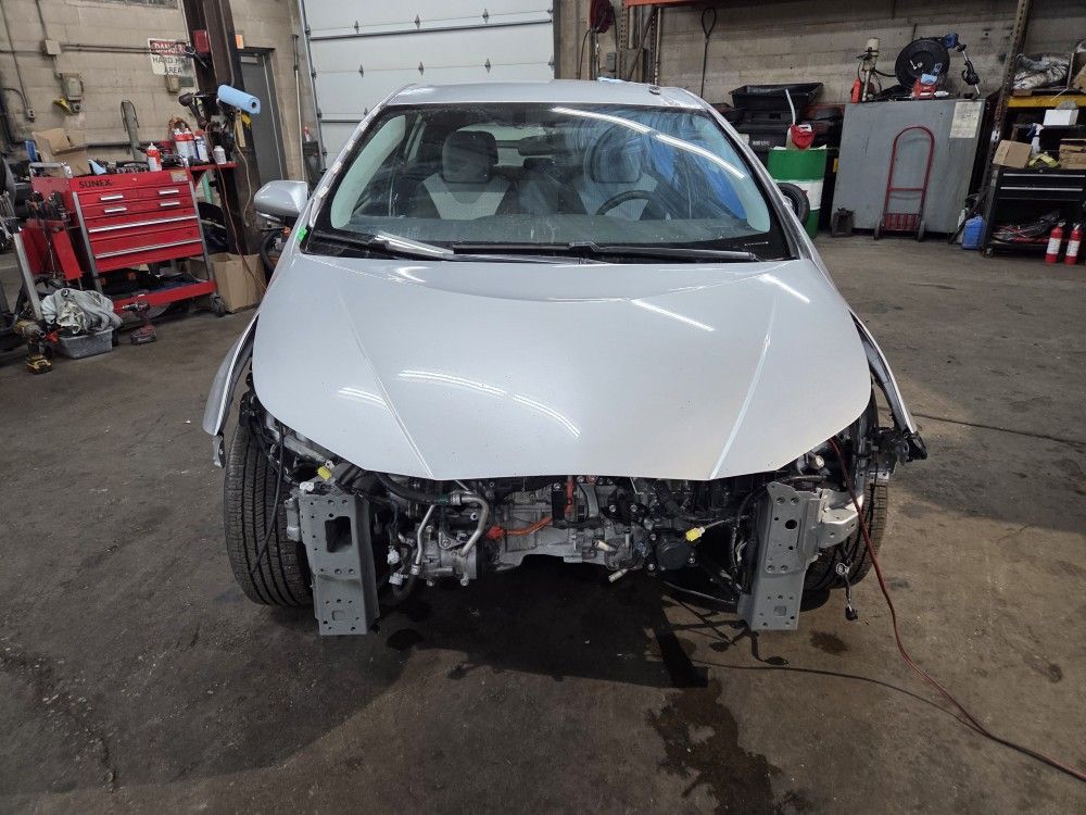 2017 Prius Hood Silver