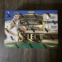 2023-24 NBA Panini Select Retail Mega Box