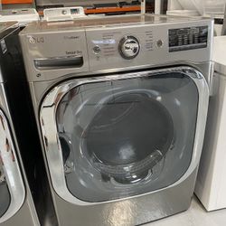 Graphite Steel 9.0 Cu. Ft. Electric Dryer With TrueSteam