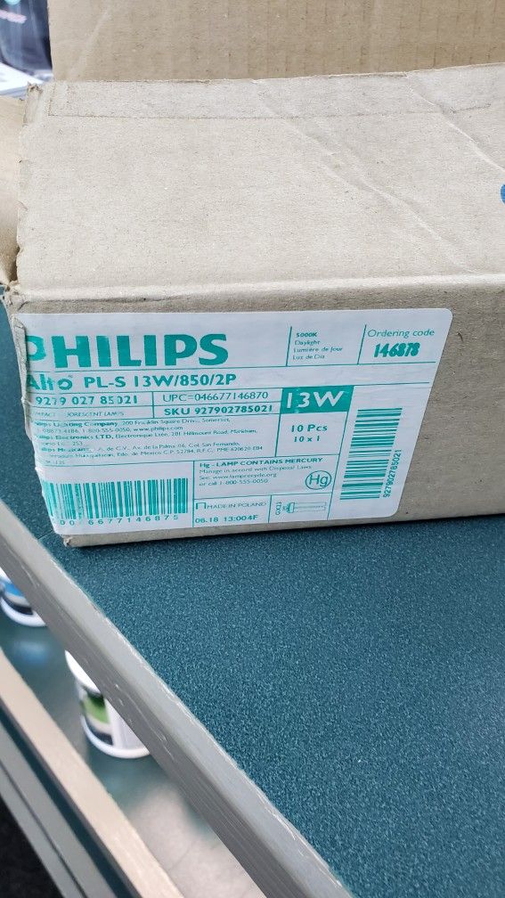 Phillips PL-S 13 watt Bulbs