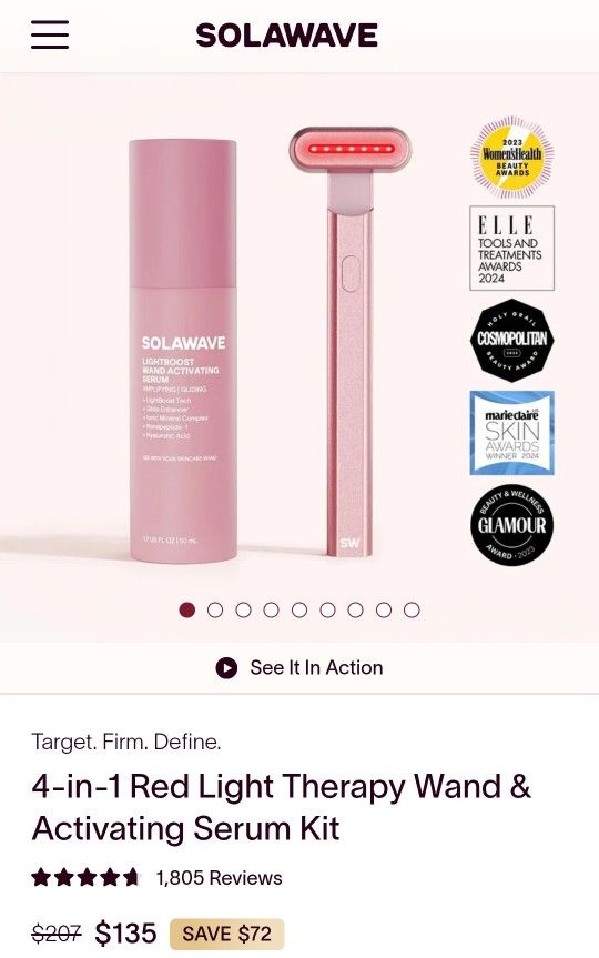 Solawave Face Wand And Serum