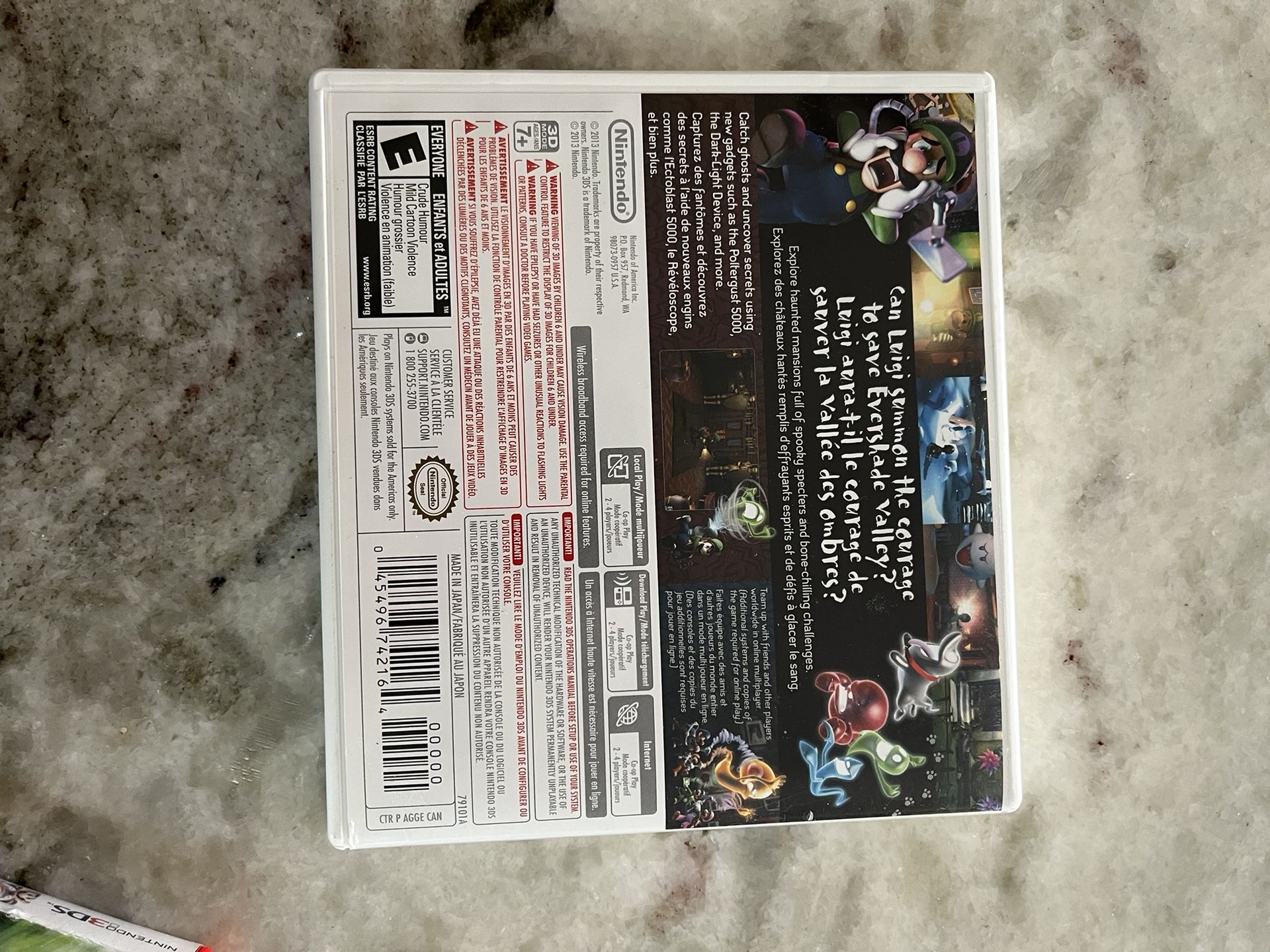 Luigi's Mansion 2 Selects, Nintendo 3DS 2DS New 45496523336