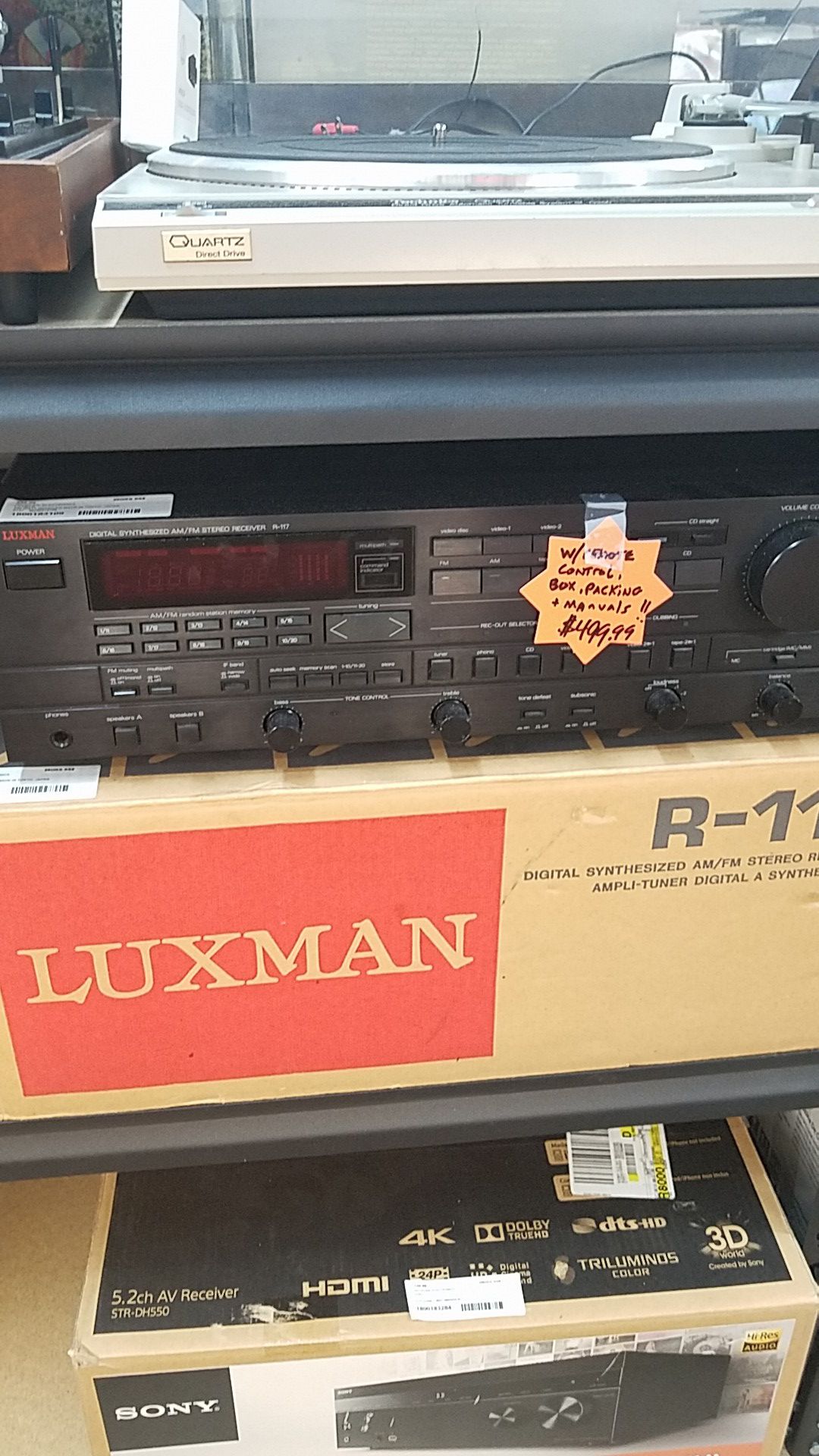 FS: Luxman LV-117 Integrated Amp--------SOLD - Garage Sale - The Klipsch  Audio Community