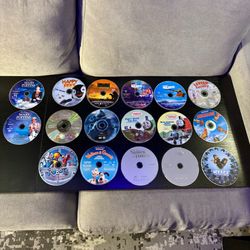 Lot of 17 DVDS | Misc. Kids / Disney / Animation with Storage Case