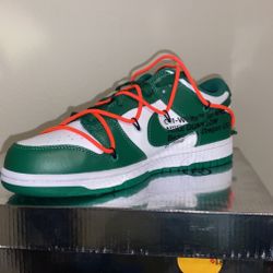 Nike Dunk Low Off-White Pine Green Men’s 8.5