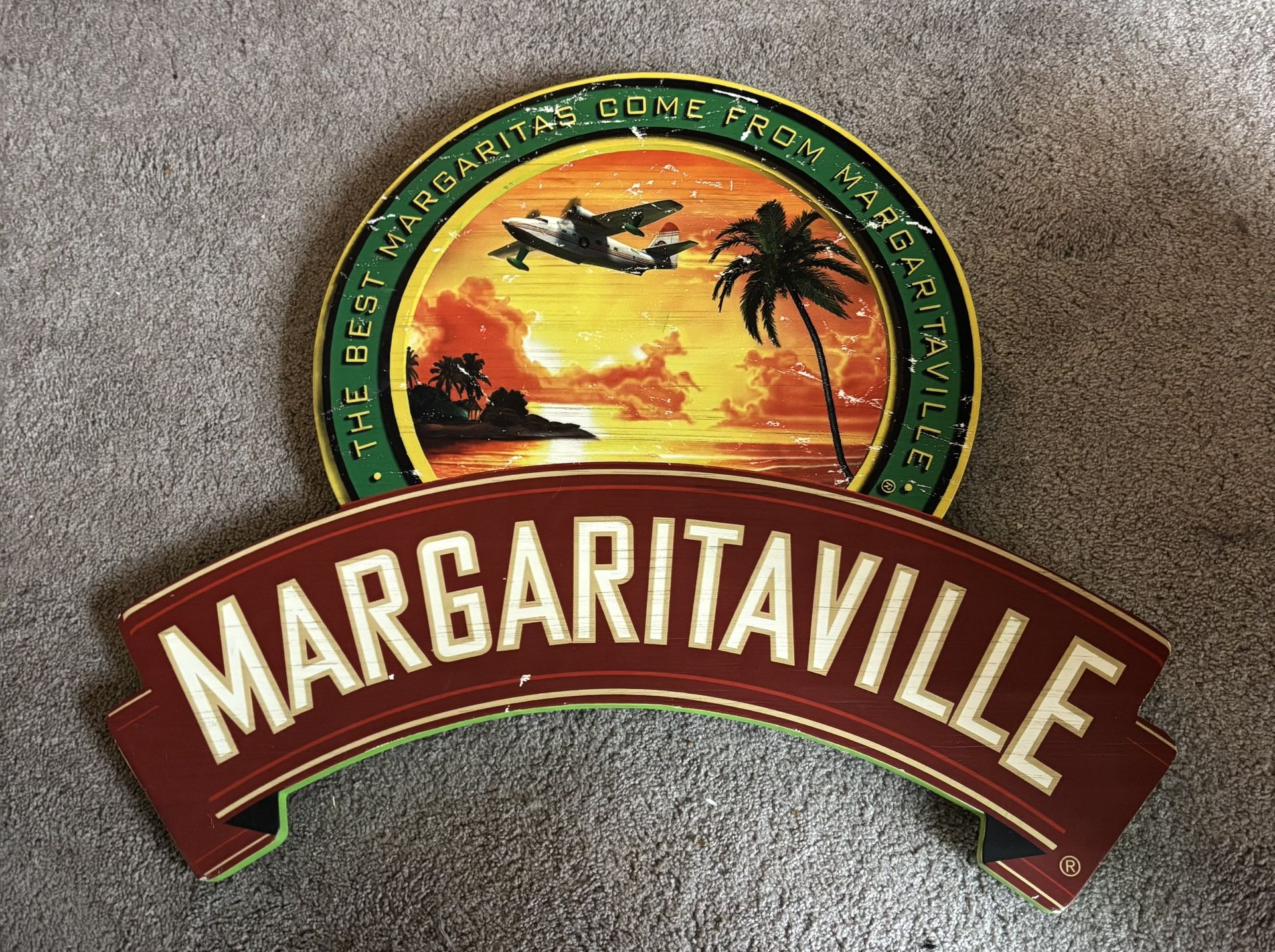 Margaritaville Wooden Sign