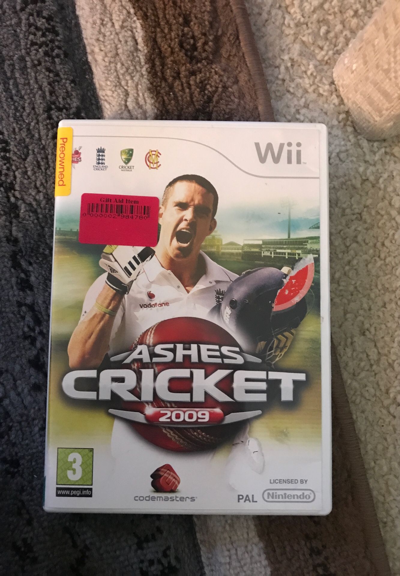 Wii game cricket ASHES (2009)