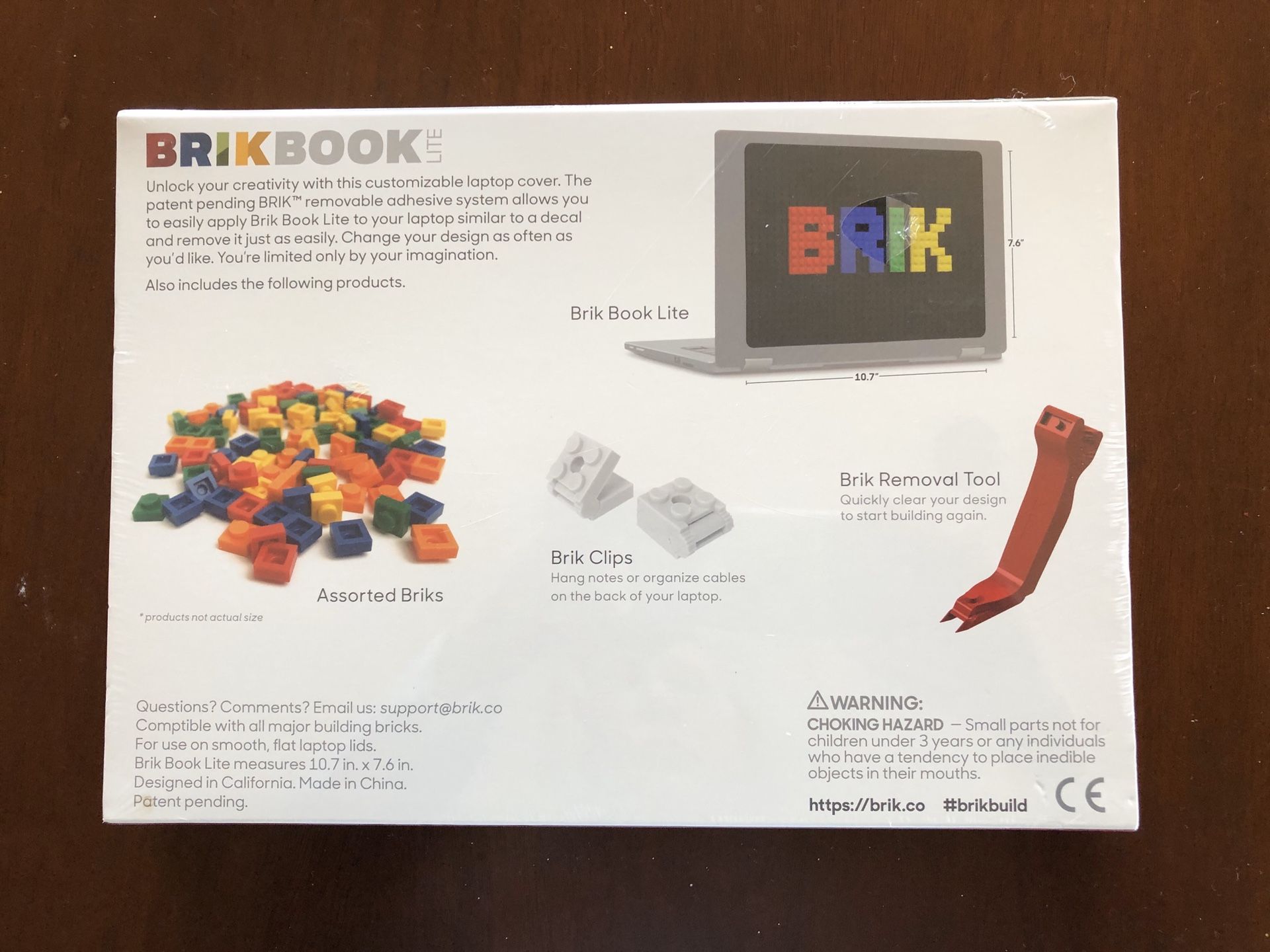 Brikbook laptop cover