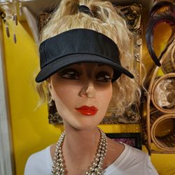 Hat With Attached Hair