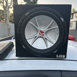 Car Speaker Size 12 Kiker With Amp 