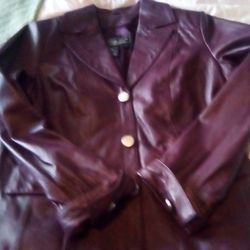 2 Leather and 1  Fur Coat All 3 For $60