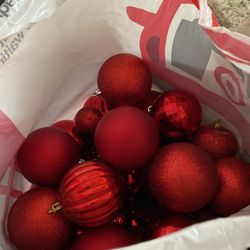 Red Christmas Decorations