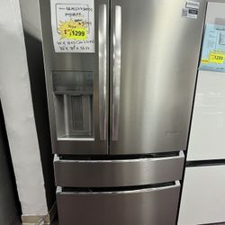 Refrigerator Frigidaire 4 Doors New Open Box And 1 Year Warranty 