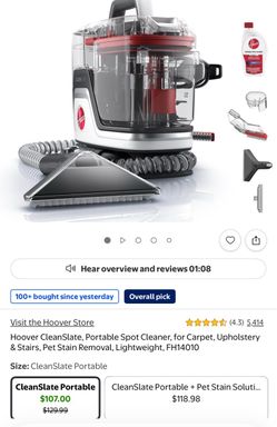 Hoover power wash , carpet cleaner, spot cleaner