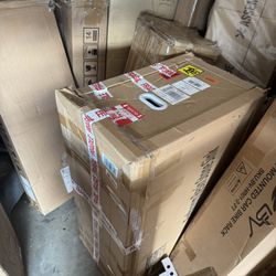 Gesipor 32"x19" Double-layer Wall Mounted Resin Bathroom Sink G1932D