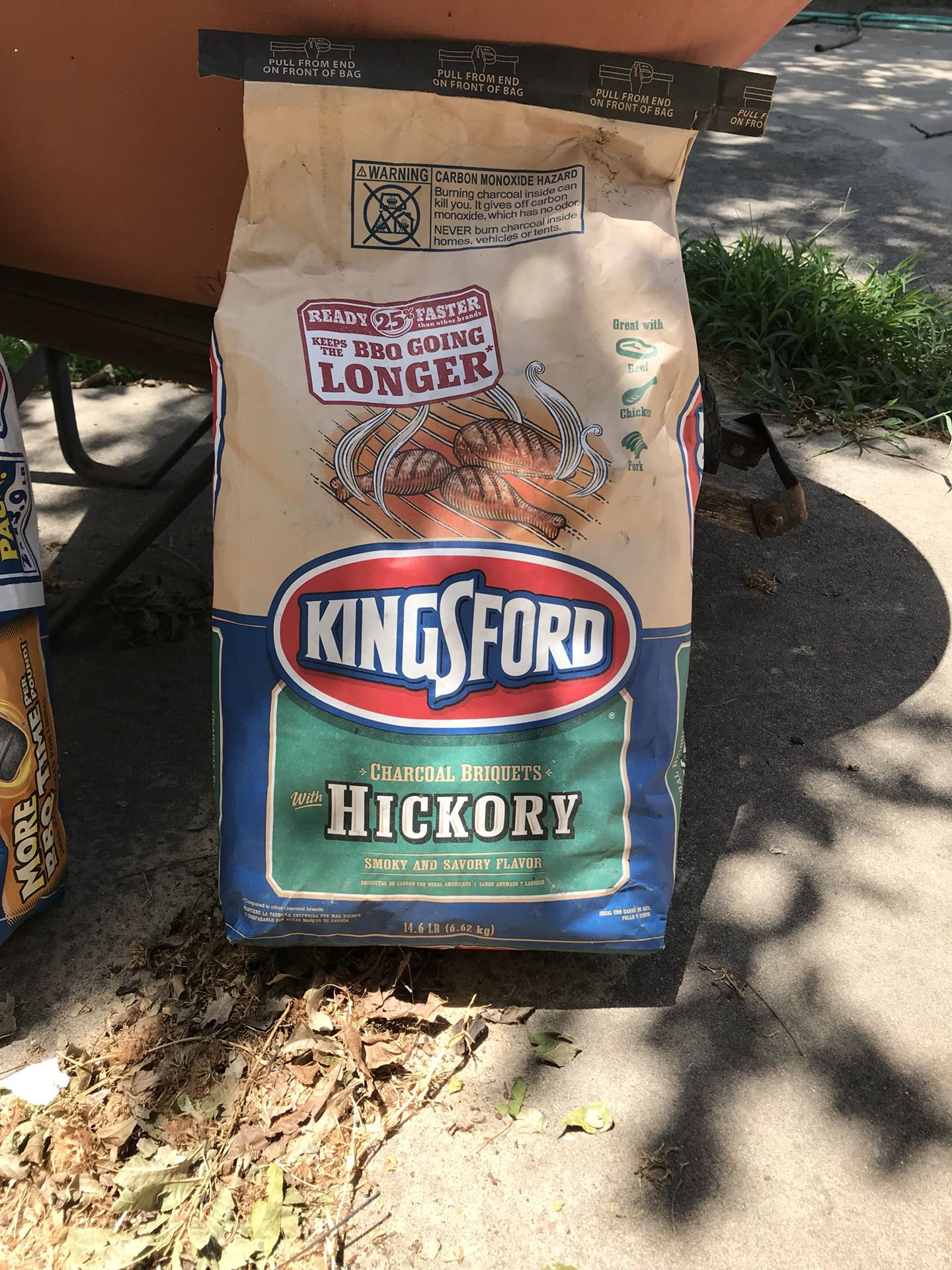 Kingsford charcoal hickory flavor (3) avail 5.00 ea