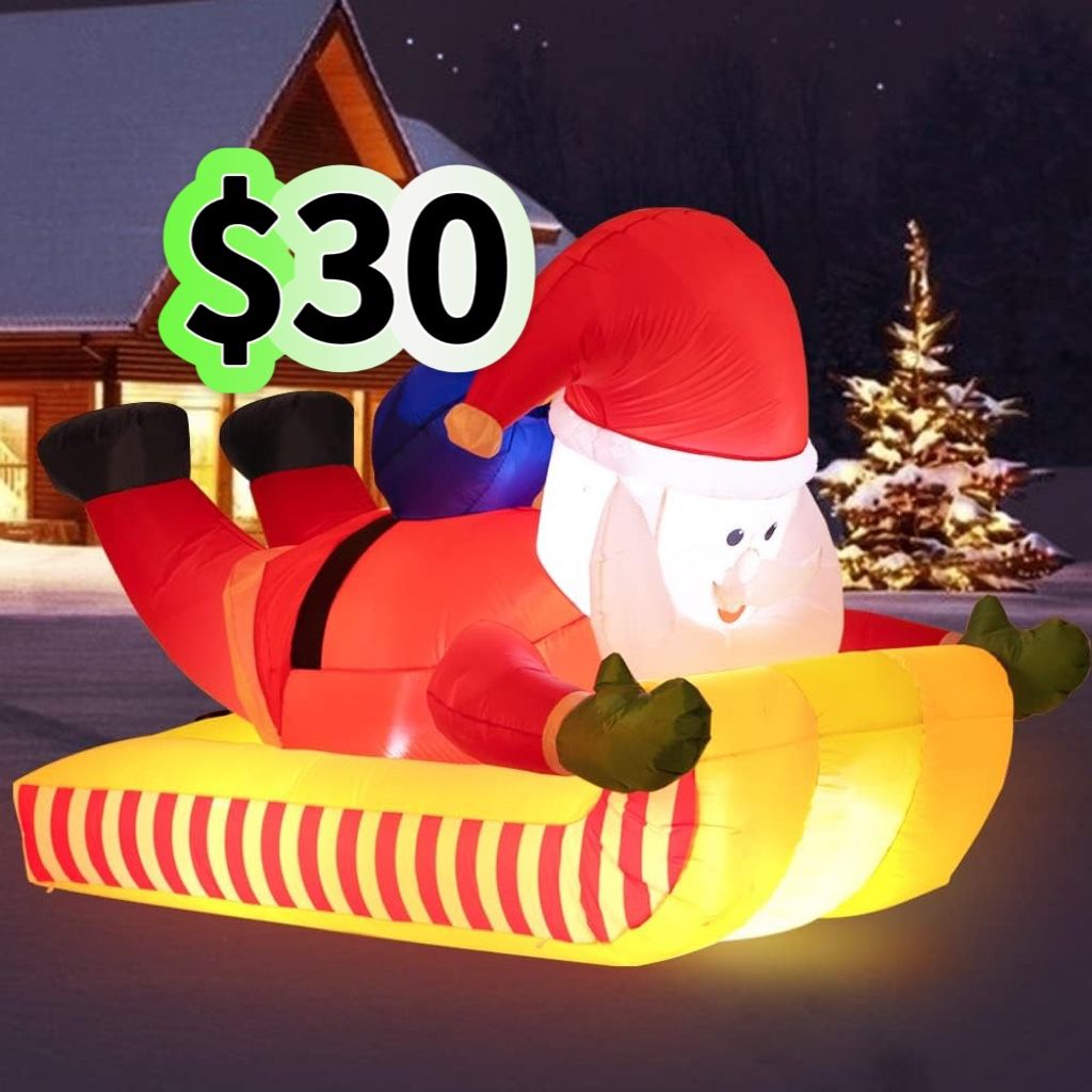 "❤️$30❤️ Christmas Inflatable Outdoor Skiing Santa Claus for Yard Decoration Pick up is in the East Los Angeles 90032 El Sereno Neighborhood. Between