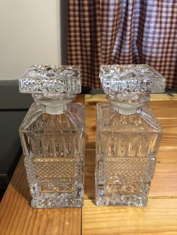 Glass Whiskey Bottles