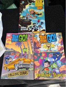 3x Teen titans books